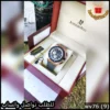 ساعة أوديمار بيغيه بإطار ذهبي ومينا أسود