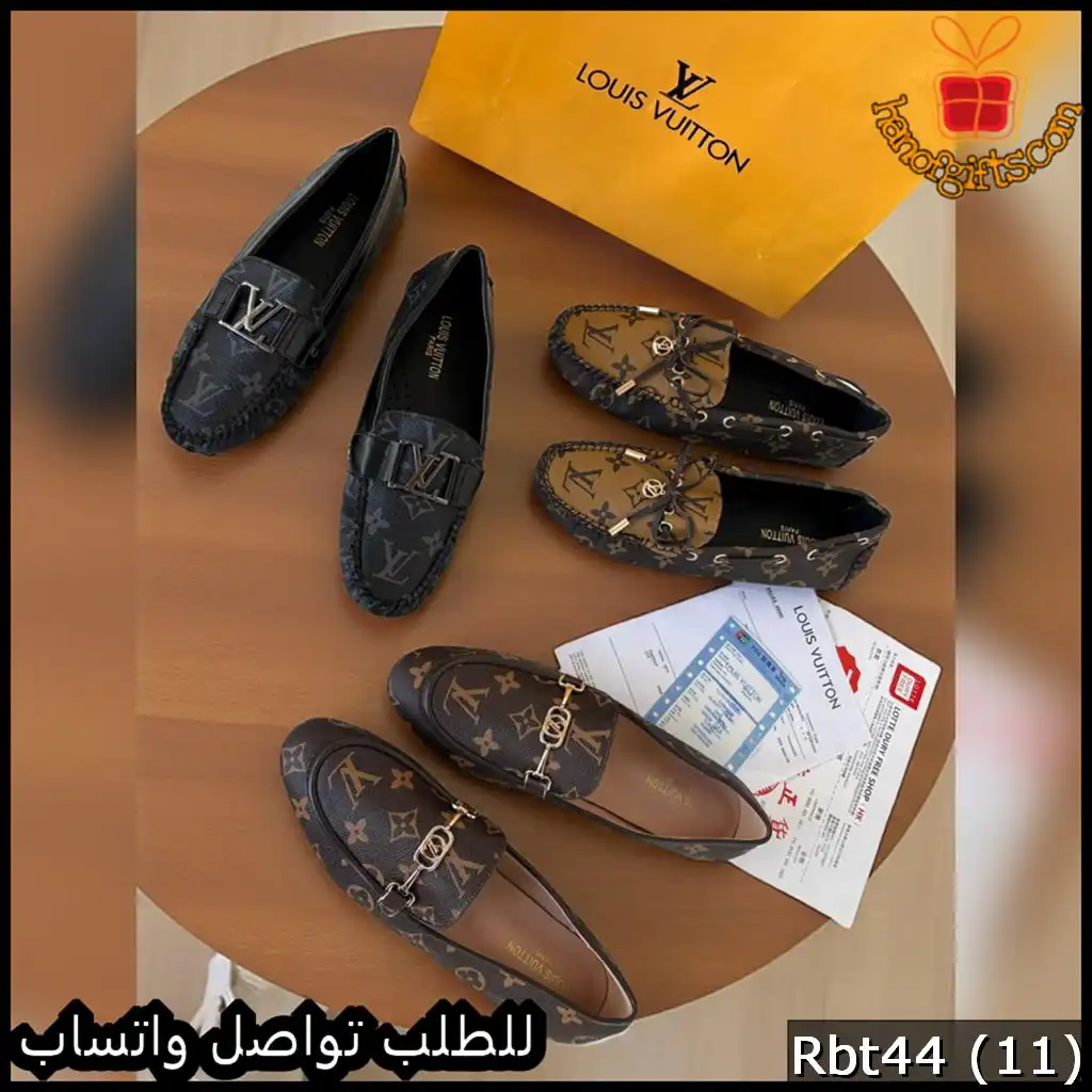 أحذية لويس فيتون النسائية بتصميم مونوغرام