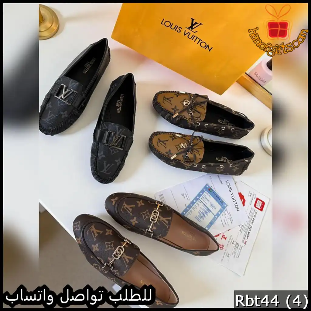 أحذية لويس فيتون النسائية بتصميم مونوغرام