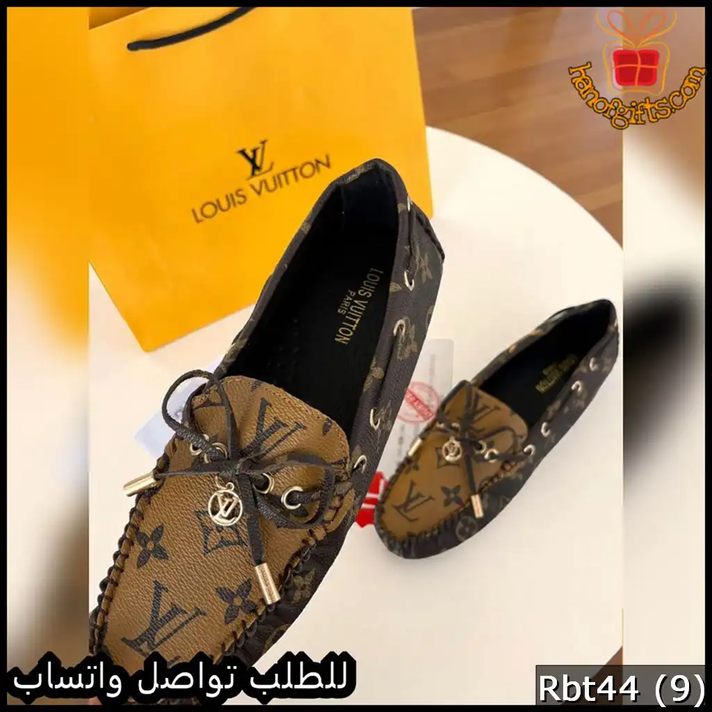 أحذية لويس فيتون النسائية بتصميم مونوغرام