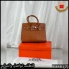 شنطة هرمز بيركن جلد تمساح لون جملي