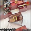 شنطة قوتشي بني ماهوجني لامع