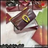 شنطة قوتشي بني ماهوجني لامع
