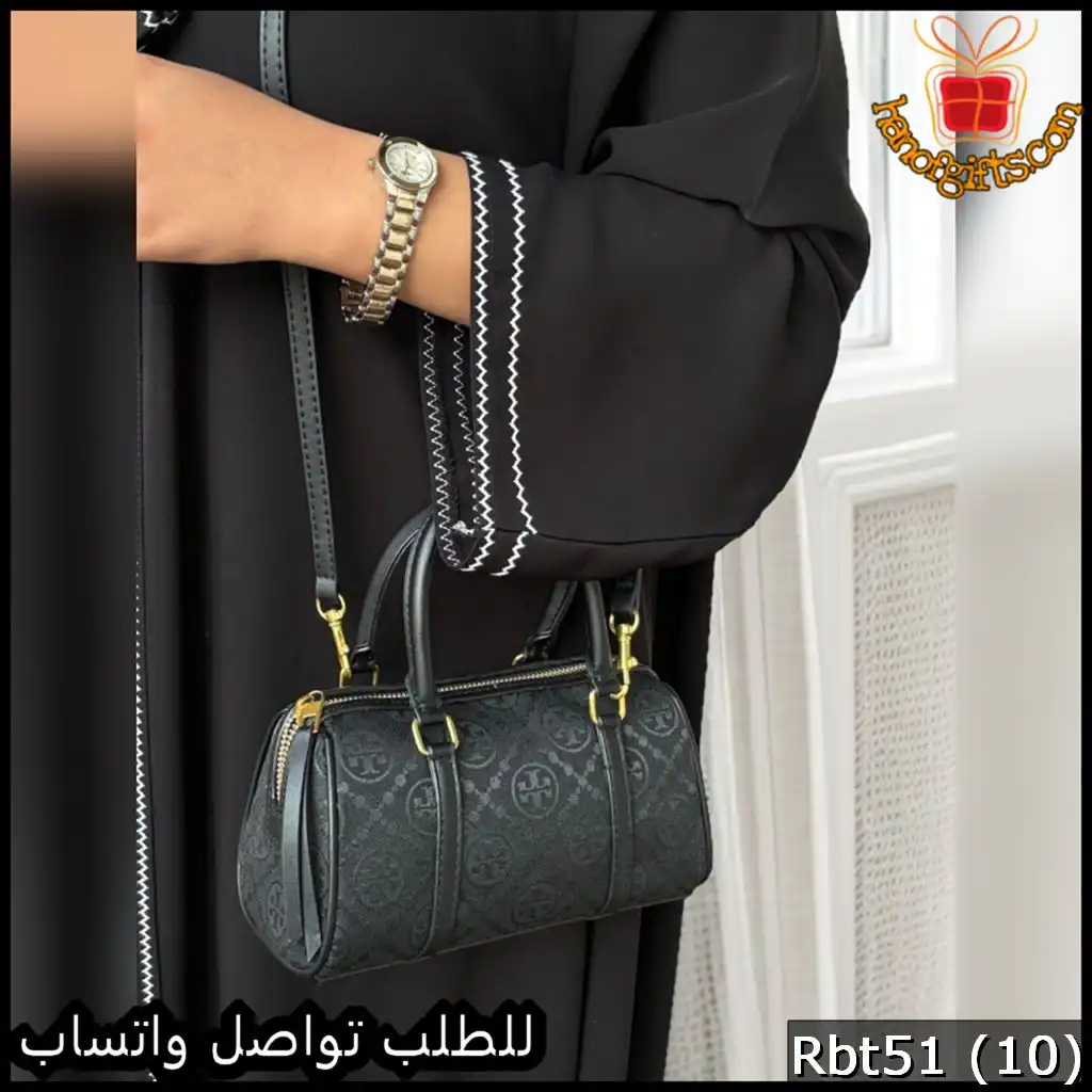 شنطة توري بورش موديل Boston Bag سوداء
