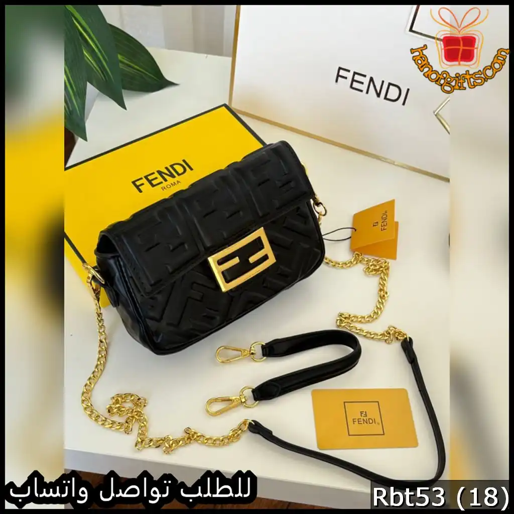 شنطة فندي Fendi Baguette Mini سوداء