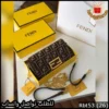 Rbt53 (26) شنطة فندي Fendi Baguette Mini بني وبيج