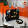 Rbt60 (13) شنطة يد هرمس نسائية باللون الأسود
