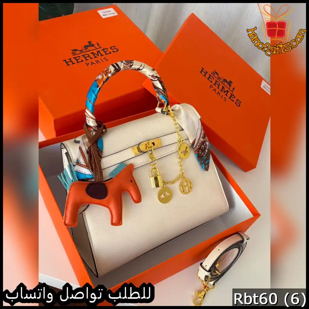 شنطة Hermès البيضاء 3 شنطة Hermès البيضاء