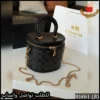 شنطة Coach شكل اسطواني لون اسود
