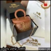 شنطة Coach دائرية بني فاتح