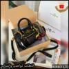 شنطة يد Coach نسائية صغيرة سوداء مع كرز