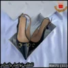 كعب Gucci Horsebit Slingback Patent اسود