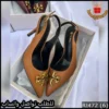 كعب Tory Burch Logo Slingback Patent جملي