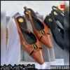 كعب Saint Laurent Le Loafer Slingback Patent كراميل