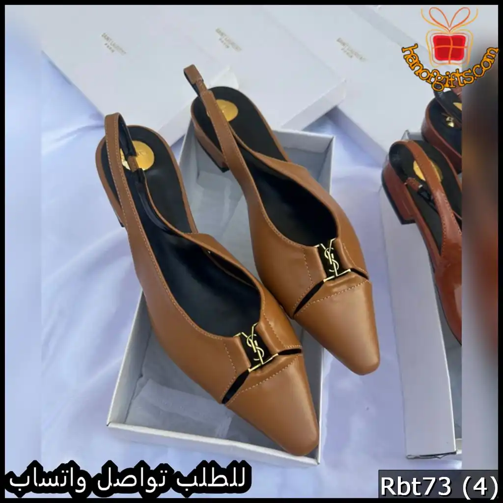 كعب Saint Laurent Le Loafer Slingback جملي