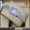 ساعة Gucci نسائية الجديدة المربعة لون فضي