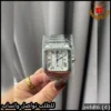 ساعة Cartier Santos اوتوماتيك رجالية مينا ابيض