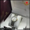mi42 (1) ساعة Aigner أقنر نسائية لون فضي وذهبي