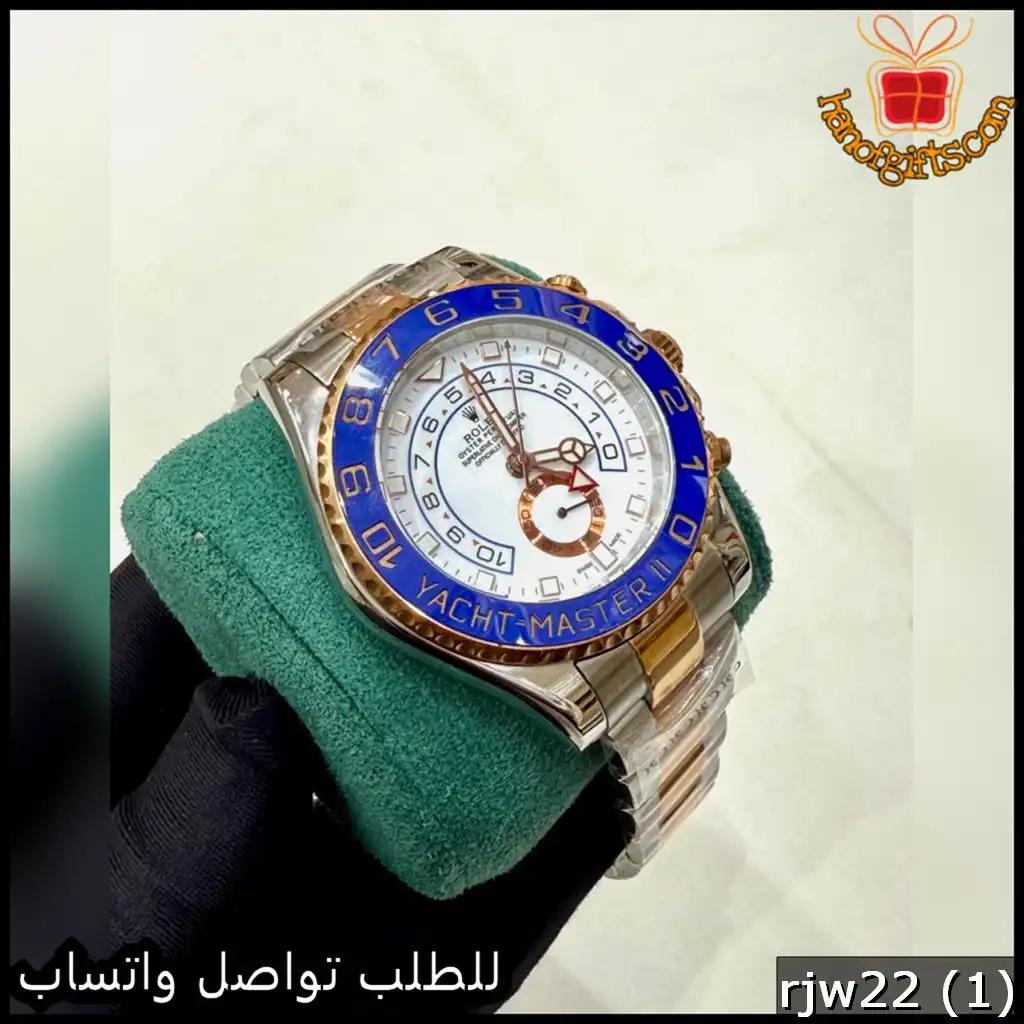 ساعة Rolex Yacht-Master II رجالية مقاس 44
