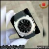 ساعة بلقاري أوكتاغون رجالية مع ربل اسود