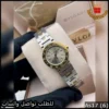 ساعة بولغاري Two-Tone نسائية مينا فضي