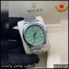 ساعة Rolex Oyster Perpetual رجالية سويسري خضراء