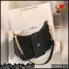 شنطة Coach نسائية لون أسود مطفي