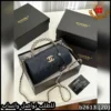 شنطة Chanel نسائية صغيرة سوداء بيد وسلسلة