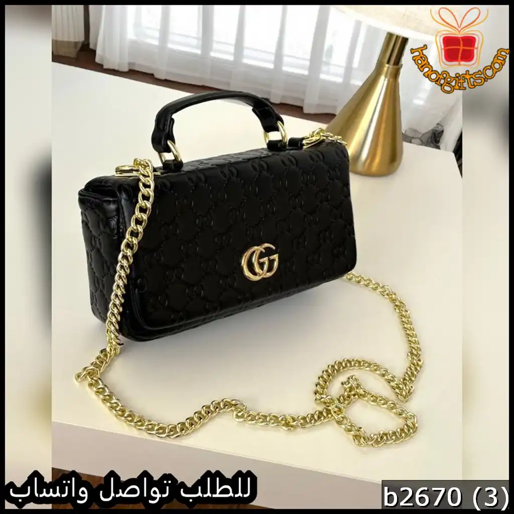 شنطة Gucci سوداء صغيرة