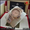 ساعة باتيك فيليب نسائية روز قولد بفصوص
