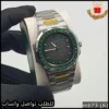 باتيك فيليب رجالية إطار أخضر مرصّع