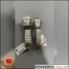 ساعة كارتير بانثر نسائية فضي كامل بدون فصوص، متوفرة بحجم صغير ووسط بتصميم كلاسيكي أنيق مناسب للاستخدام اليومي والمناسبات