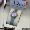 mg86 (10) ساعة Dior نسائية مينا لون وردي لؤلؤي