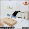 نظارات Dior نسائية ازرق متدرج وإطار فضي