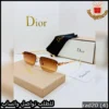 rad20 (4) نظارات Dior نسائية بدون اطار لون بني
