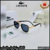 نظارة لاكوست رجالية ذهبي وأسود
