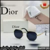 rad28 (6) Dior Sunglasses عدسات سوداء ذراع ذهبي