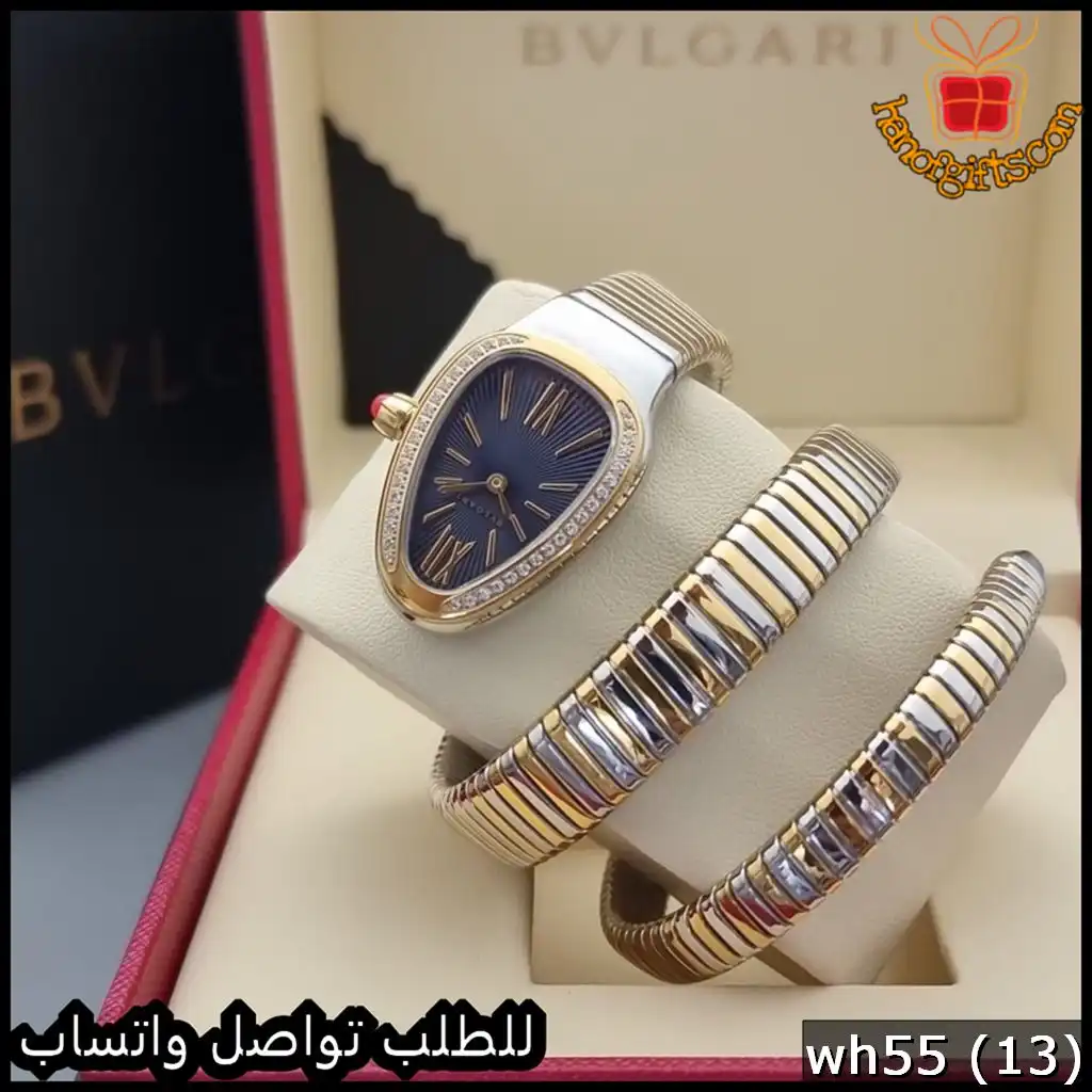 ساعة Bvlgari Serpenti ثلاث لفات نسائية