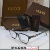 نظارات Gucci طبية نسائي رمادي دخاني شفاف