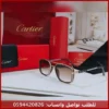 Rad234 (12) نظارات Cartier Soft Square بني