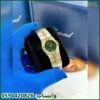 ساعة شوبارد نسائية 29 مينا اخضر بفصوص
