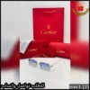 نظارات شمسية Cartier زرقا بدون إطار