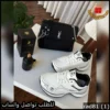 rad81 (1) طقم نسائي شنطة Saint Laurent مع شوز وعطر 100 مل