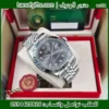 Rolex Datejust بمينا رمادي كريستال