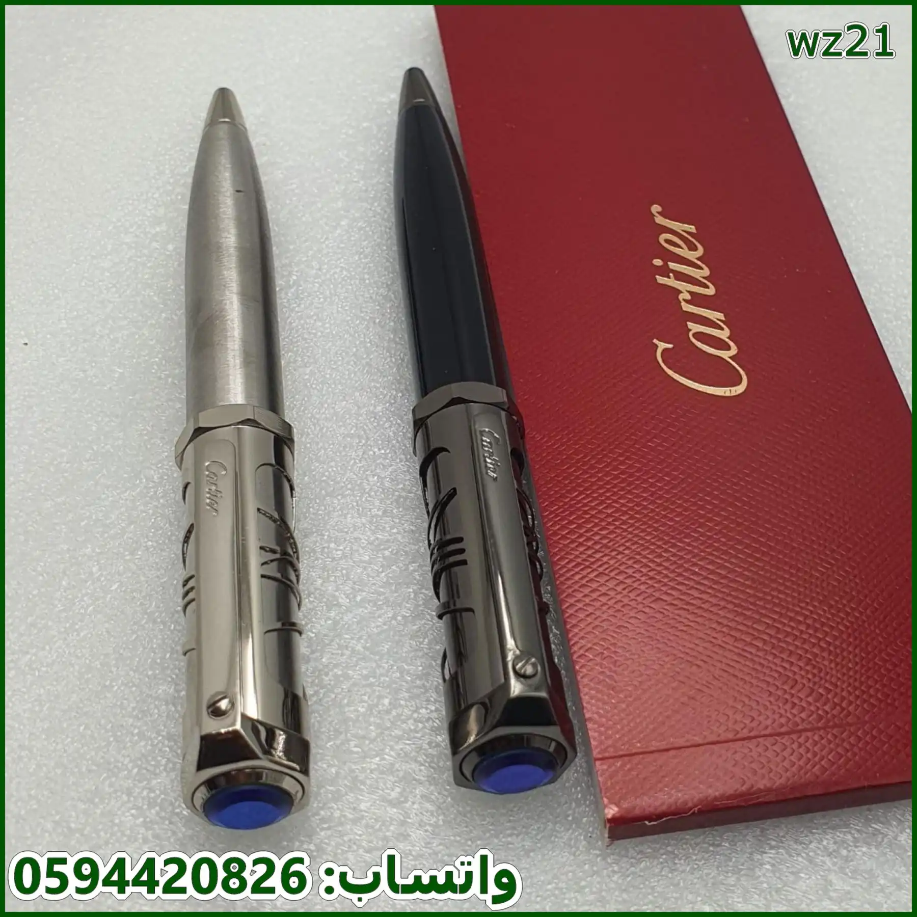 اقلام Cartier Santos سداسي فاخرة