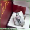 ساعة كارتير بالون 28 لون فضي مينا وردي