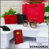 نظارات Cartier Soft Square بني