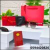 نظارات Cartier C Décor اسود وذهبي