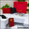 نظارات Cartier C Décor – New Classic رمادي