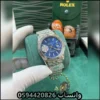 ساعة روليكس ديت جست مينا ازرق خطوط
